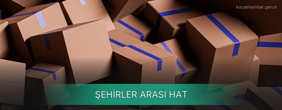 Kocaeli Şehirler Arası Ambar Firmaları